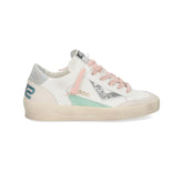 4B12 Sneakers Kyle-D110 Bianco/Lime